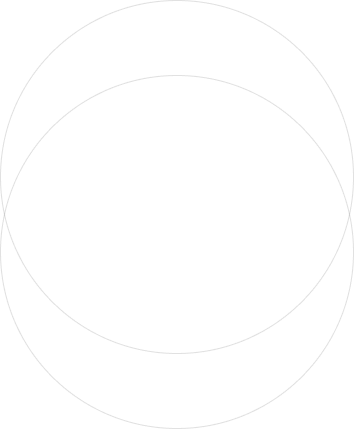 Decorative rotating circle shape